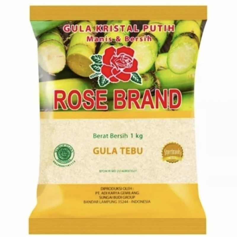 

Gula pasir rosebrand 1 kg
