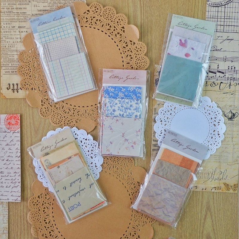 

15 lembar kertas vintage untuk dekorasi scrapbook journal