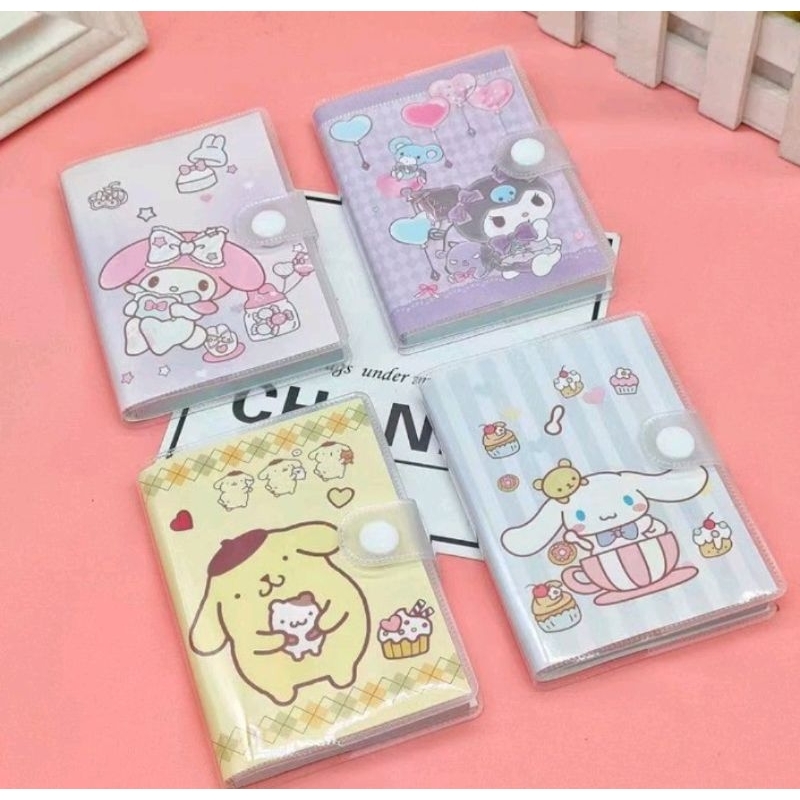 

RO Buku Catatan Diary Klip Kancing Lucu A7 Notebook Size A7