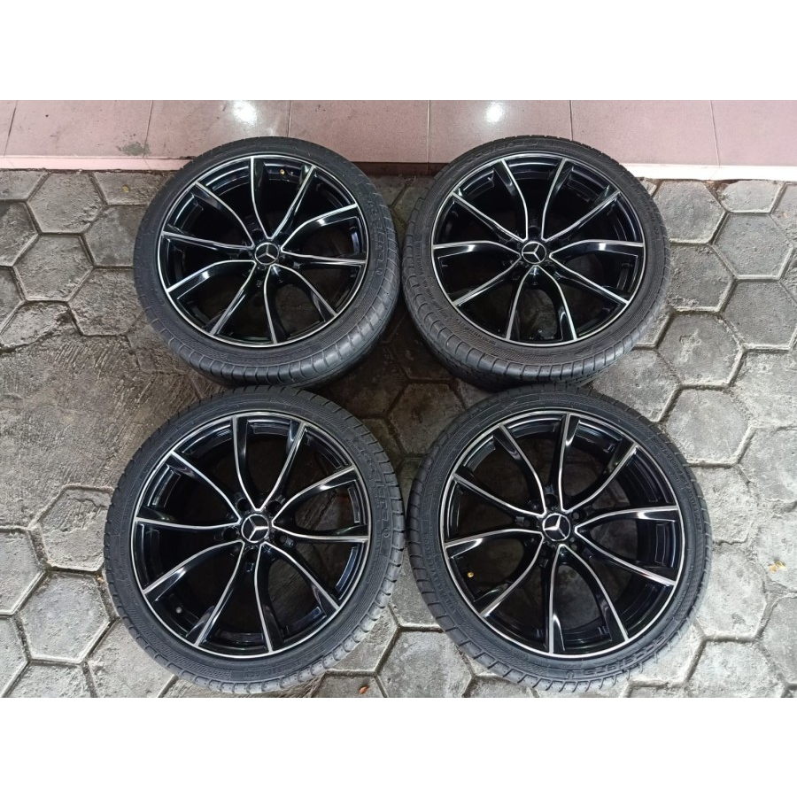 Velg Mobil Bekas Ring 18 Original Lenso Velg R18 Civic HRV Mercy Camry Odyssey Stream Innova Rush DL
