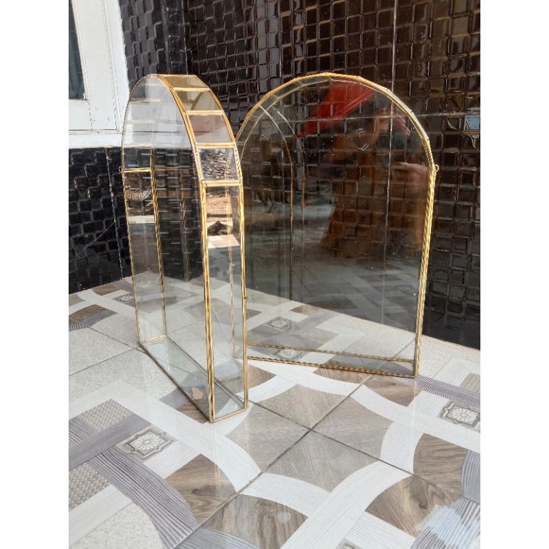 box mahar DOM terarium frame kaca
