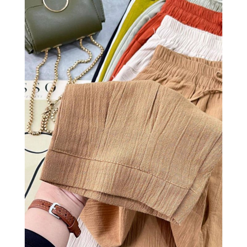 Haruka pants celana wanita 7/9 murah. Bahan Premium Size Standar, Jumbo, Super Jumbo