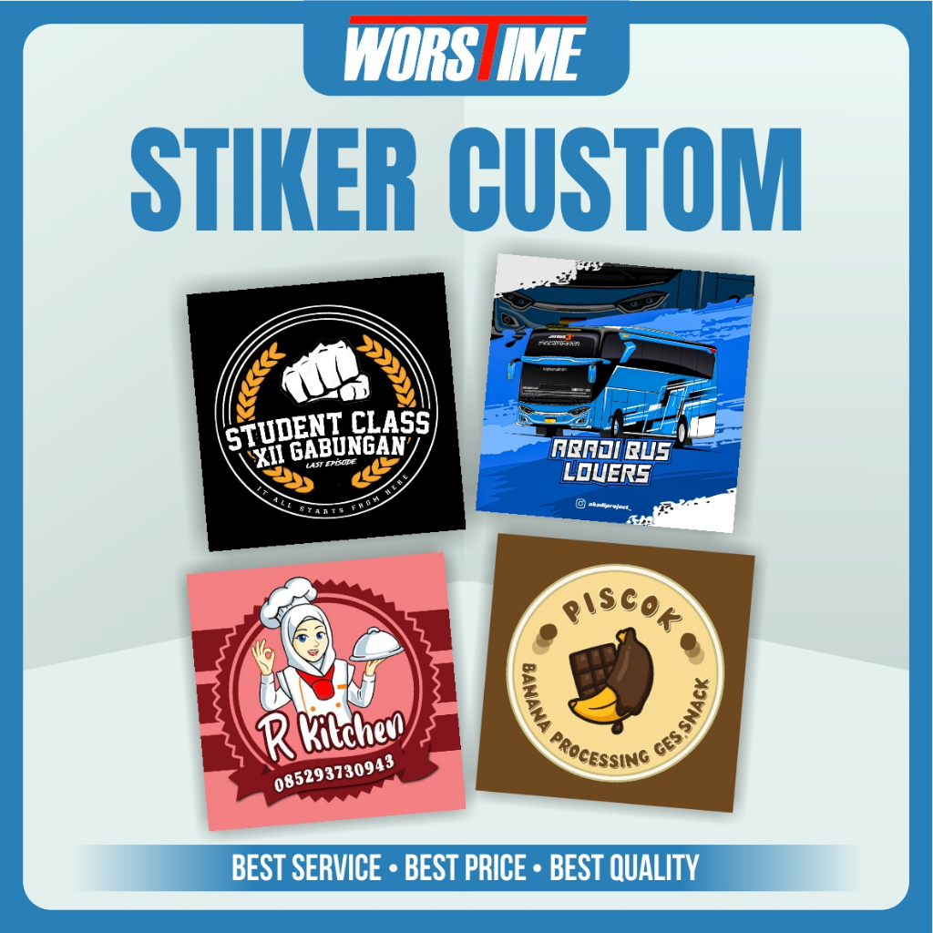 

Paket Stiker Label Custom