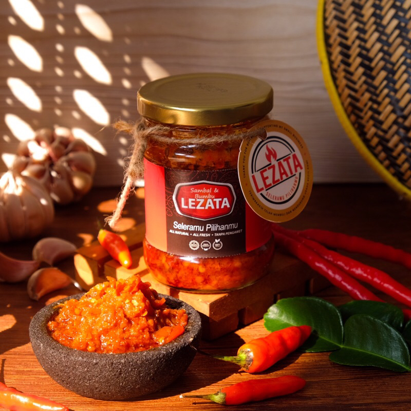 

SAMBAL RUMAHAN PREMIUM (Realpict) - Tanpa Pewarna dan Pengawet - Sambal Homemade by LEZATA