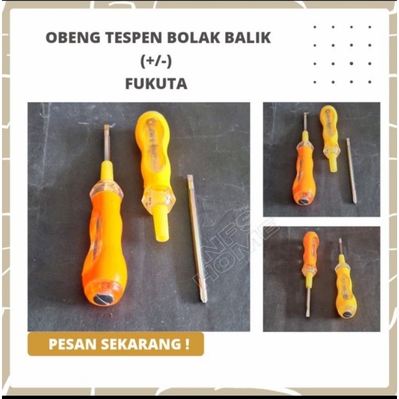 Obeng Tespen Bolak Balik Obeng Listrik