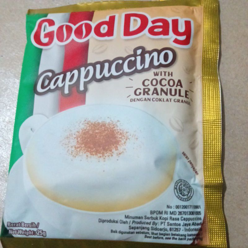 

GoodDay Cappucino bubuk