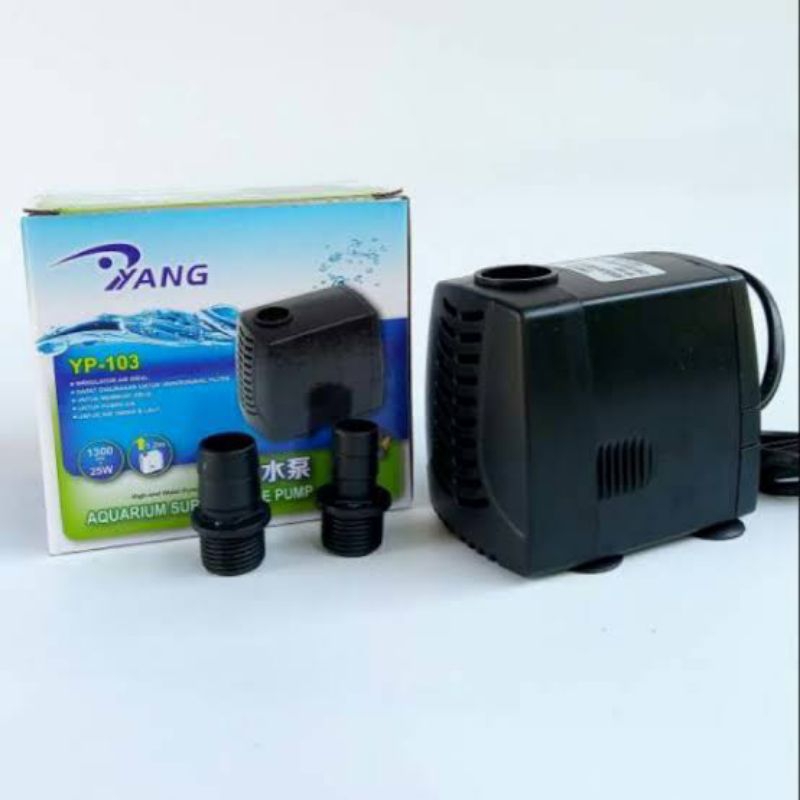 yang YP-103 pompa air mancur | hidroponik tekanan 1.2 meter