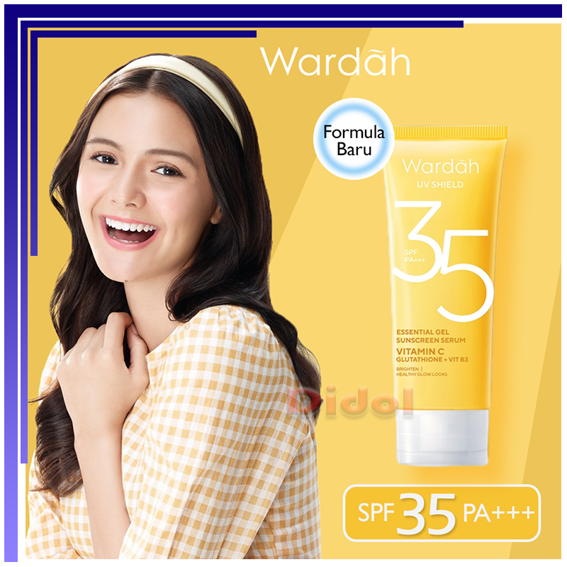 Sun Screen Wajah Glowing Skincare Pelindung Kulit Dari Sinar UV Sunscreen Wajah Berminyak Kusam Dail