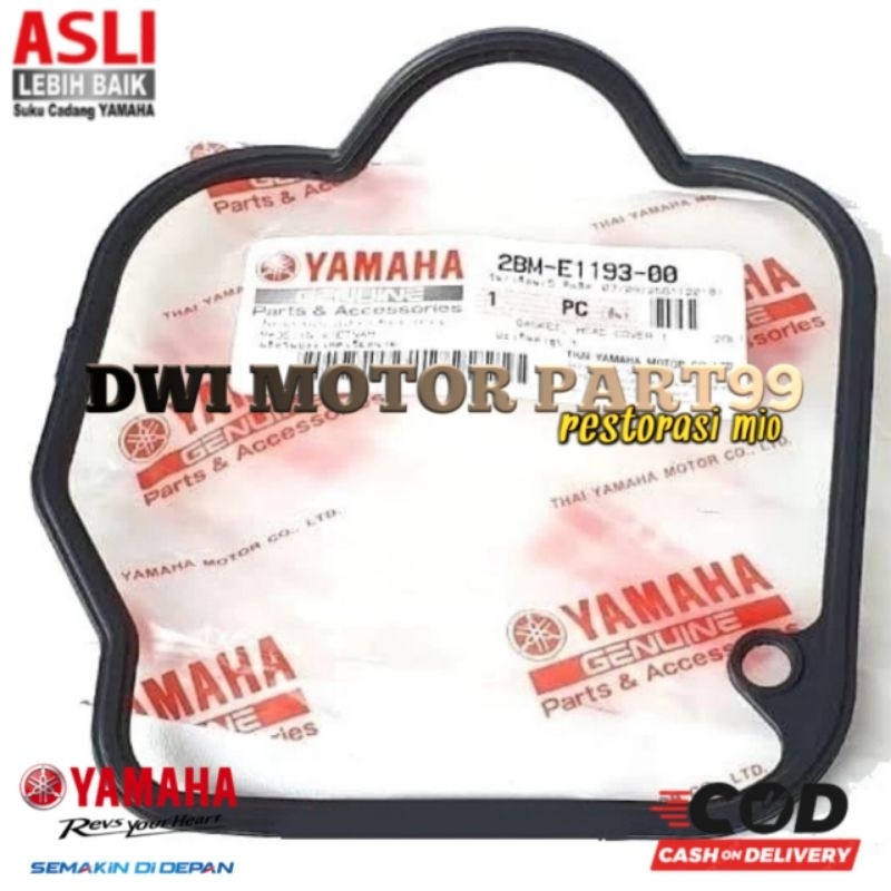 KARET SEAL TUTUP BLOK HEAD MIO M3 Z SOUL GT 115 X RIDE 125 ORIGINAL