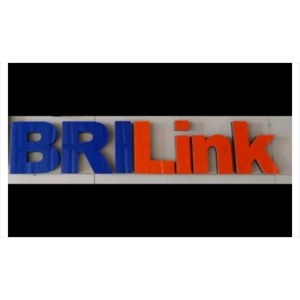 Huruf Timbul Akrilik - Lapis Spon 10mm - BRILINK