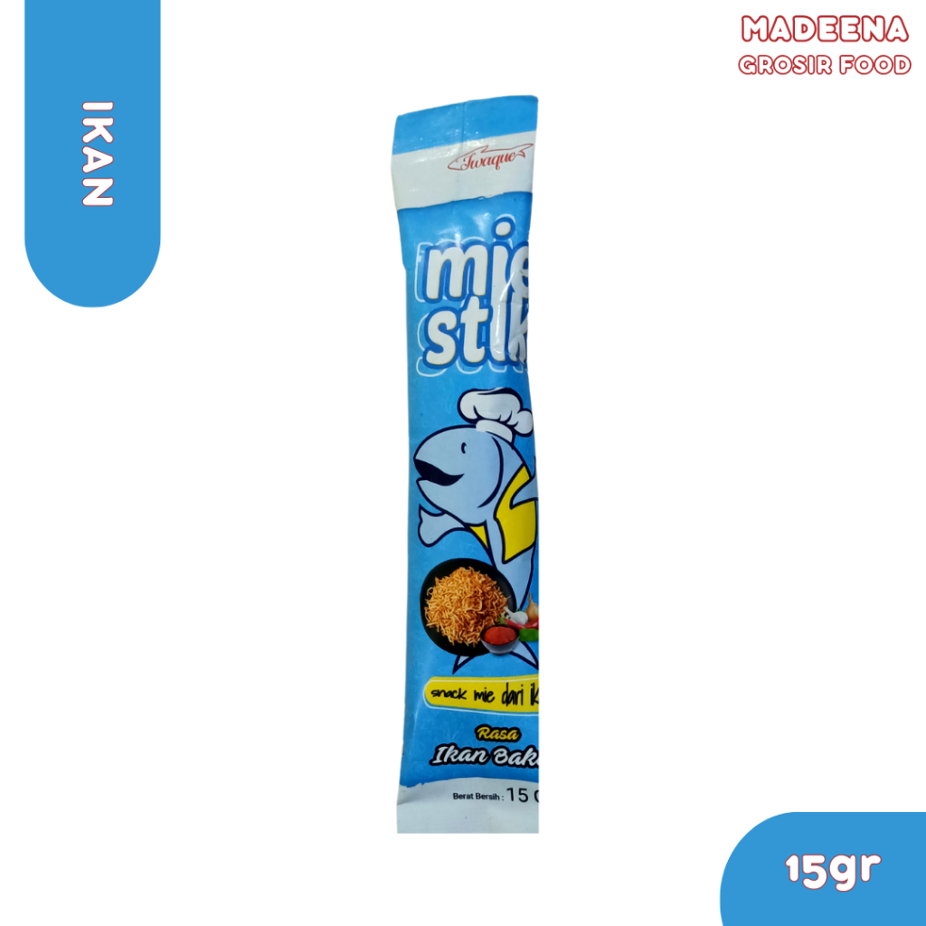 

Miestick Stick Tulang Ikan Rasa Ikan Bakar Non MSG 15gr Stick Bawang Stick Bawang Pedas Stick Bawang Balado Camilan Pedas