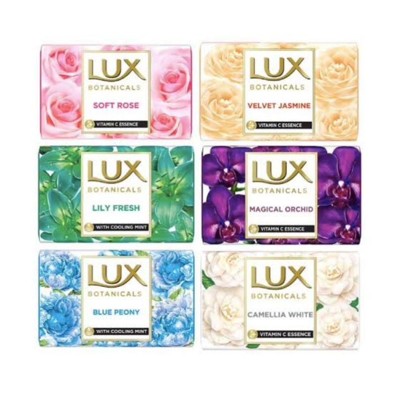 LUX Sabun Batang 75 gr Camellia Bright , Blue Peony , Lily Fresh