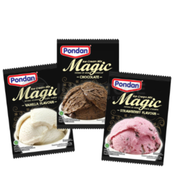 

Pondan Ice Cream Sachet/ ice cream pondan/ es cream/ Pondan Vanila/ ice cram pondan coklat/ ice cram pondan strawbery 75gr