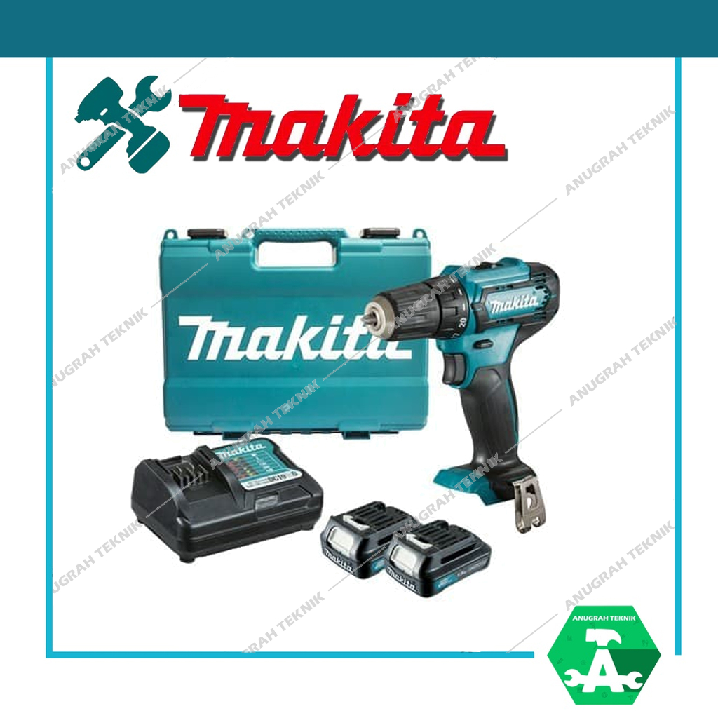 MAKITA DF333DWYE Mesin Bor Tangan Baterai / Cordless Drill DF 333 DWYE ORIGINAL