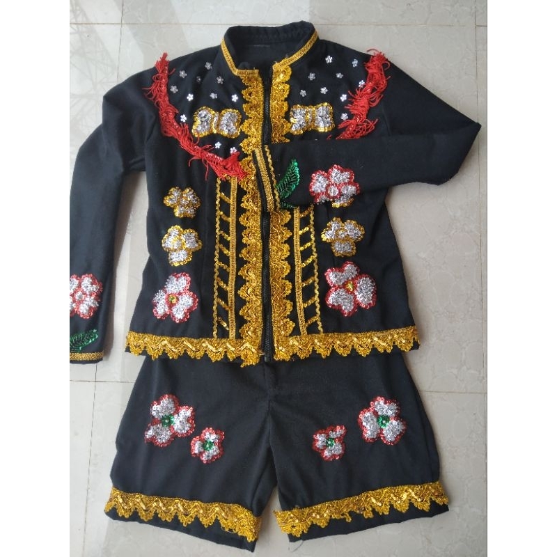 satu set baju ndolalak - sragam tari ndolalak