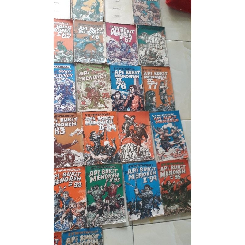 buku silat sh mintardja api di bukit menoreh jilid II vol 1-100