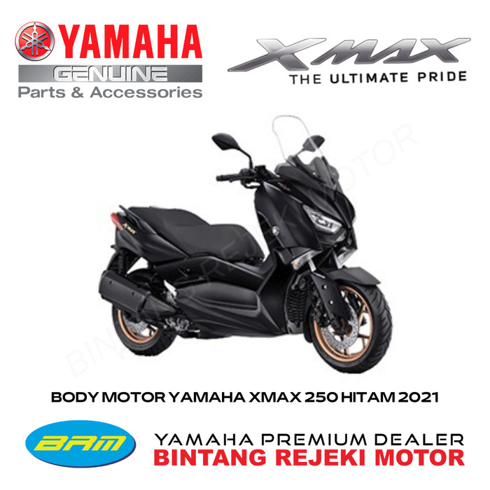 YAMAHA BODY MOTOR YAMAHA XMAX 250 HITAM 2021