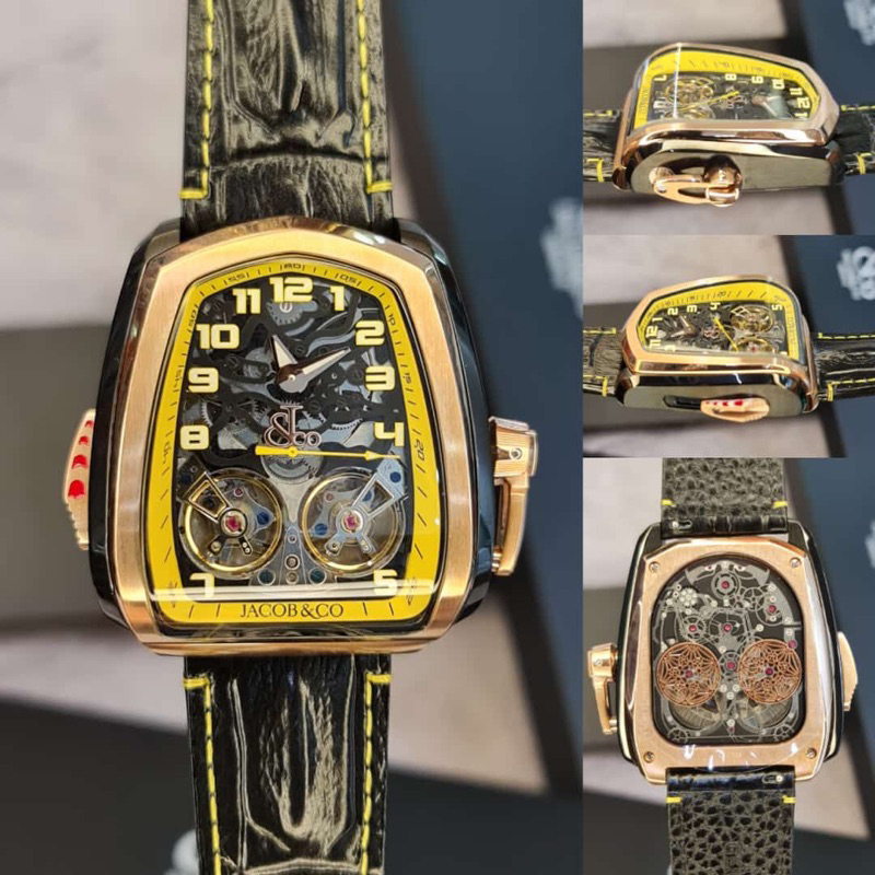 jam tangan mewah pria Automatic Jacob & Co Twin Turbo jam collection spesial luxury watch