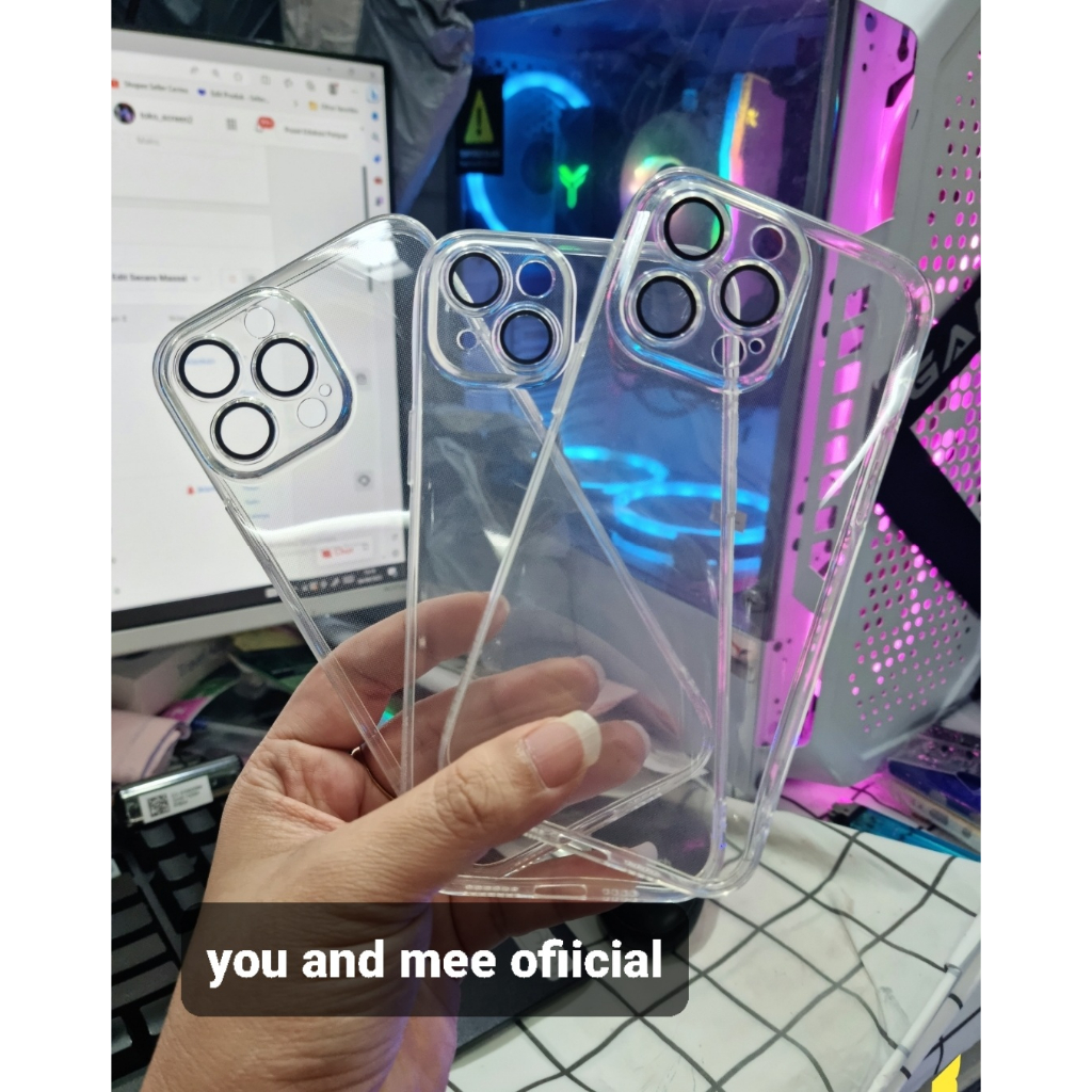 2024 Softcase SUPER TIPIS IPhone 14 14+ 13 Pro 11Pro Max 12 Promax 14Pro 13Pro 12Pro 11Promax  1 MM 