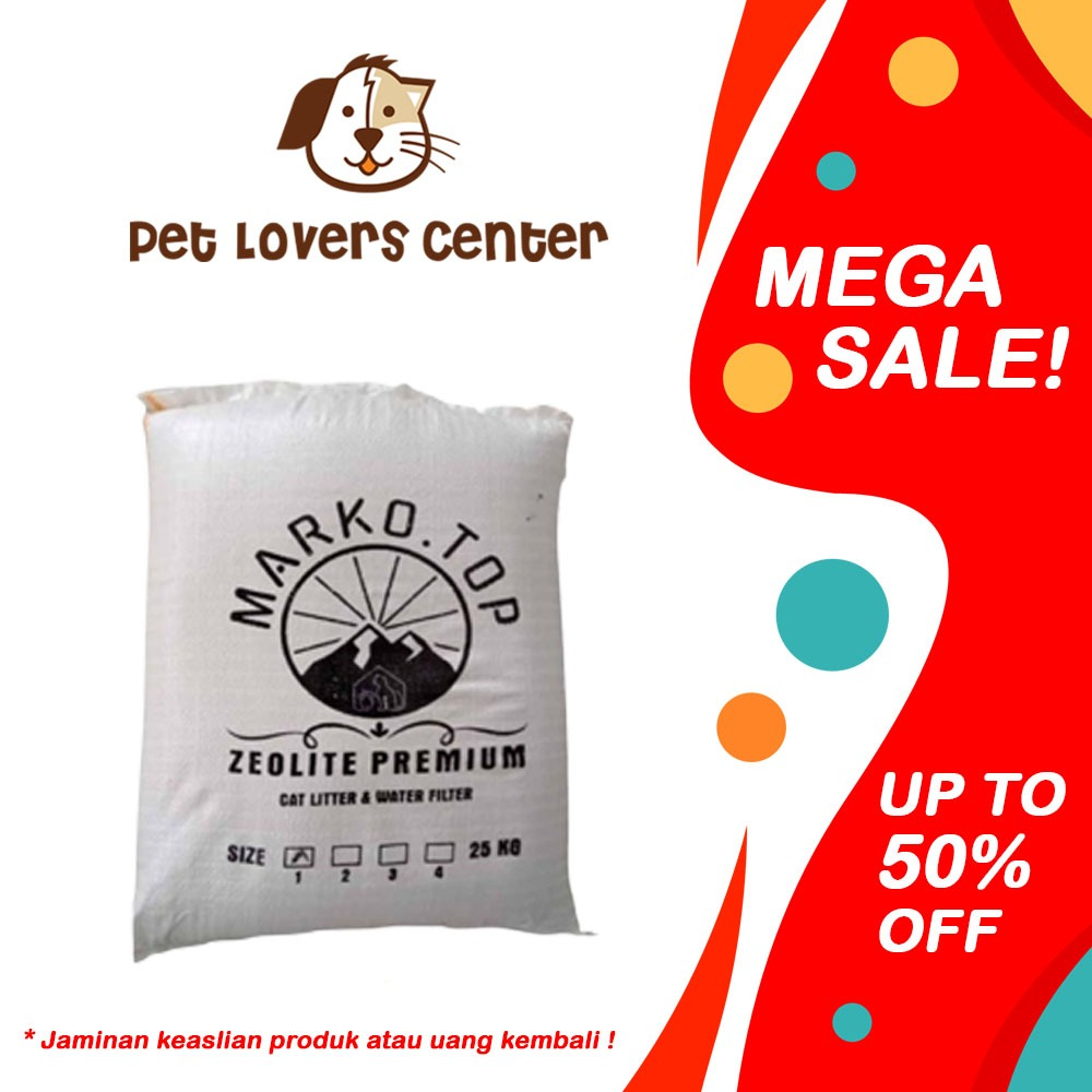 PASIR KUCING ZEOLIT 25 KG