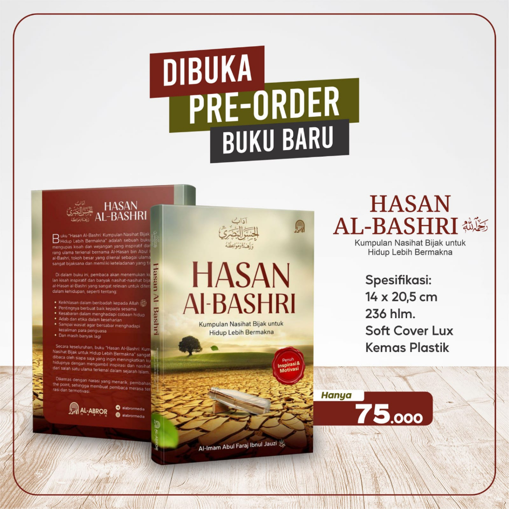 Hasan Al Bashri Kumpulan Nasihat Bijak untuk Hidup lebih bermakna