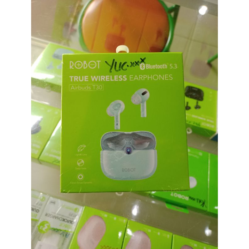 robot true wireless aerphone Airbuds T30