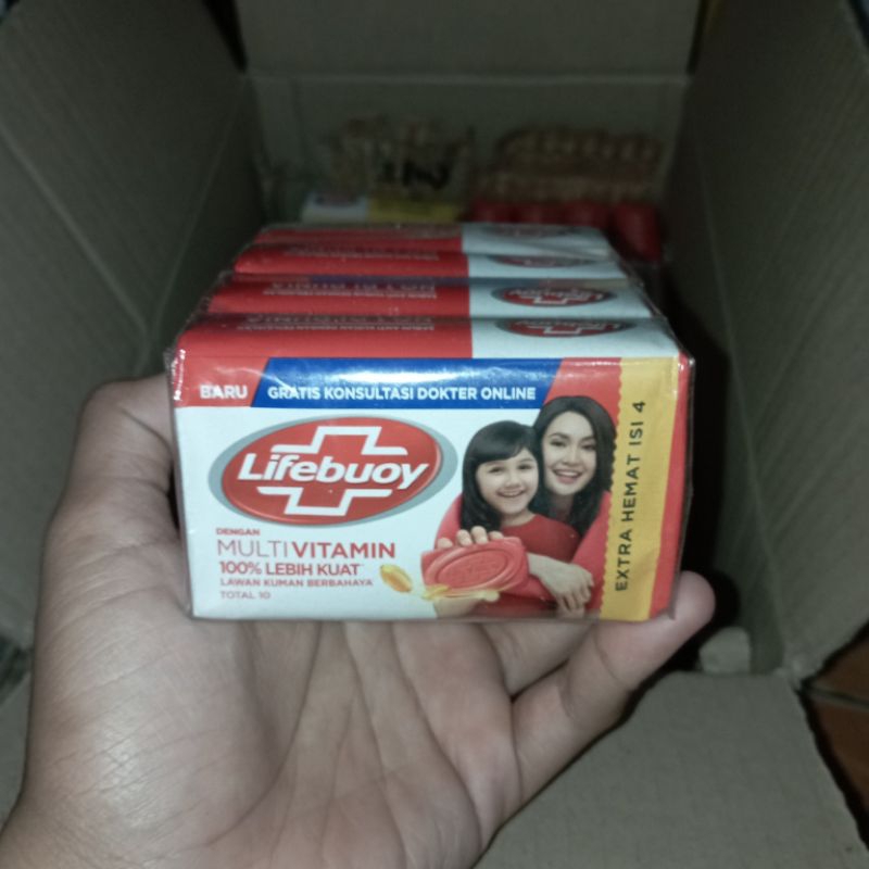 Sabun Lifebuoy Batang 110gr Isi 4