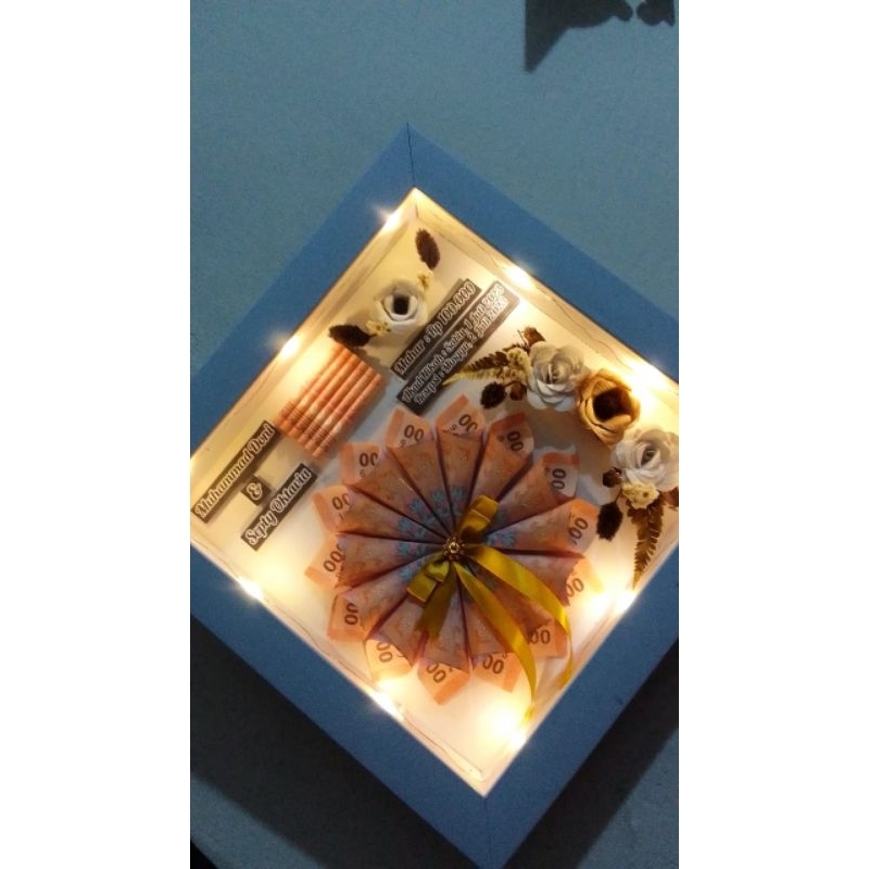 

MAHAR MURAH.....!!!mahar pernikahan .udah free lampu+desain+uang reflika peket lengkap