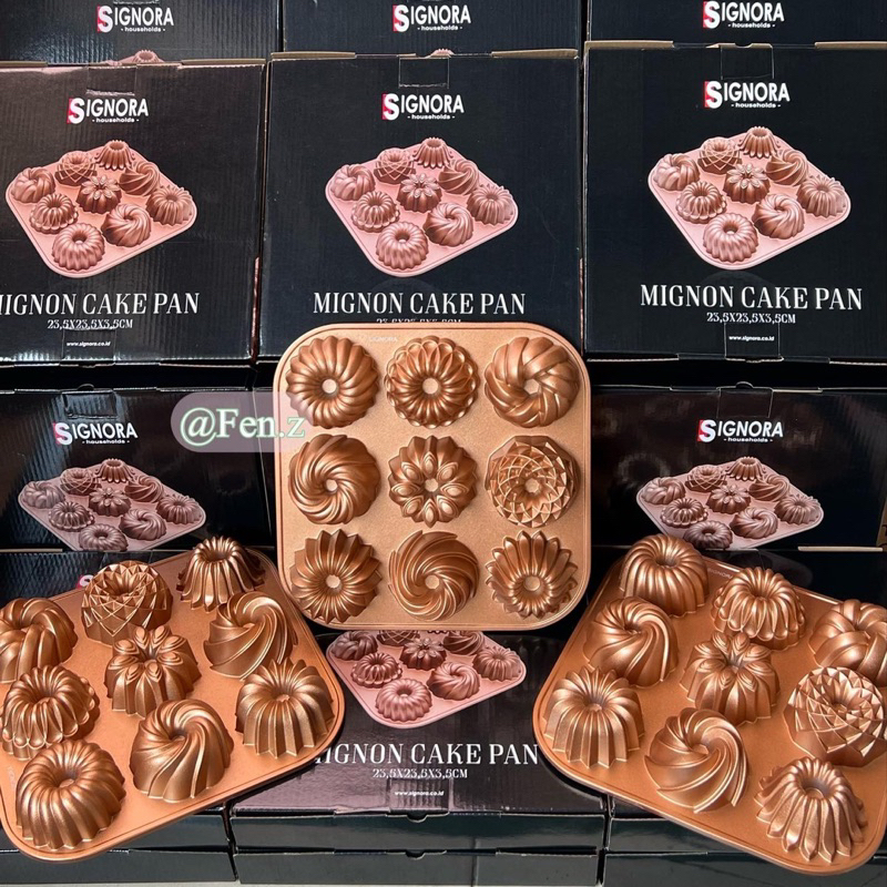 Mignon Cake Pan Signora / Loyang Sultan Mini Signora