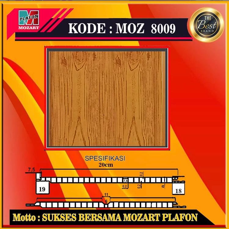 PVC MOZART PLAFON MOZ 8009