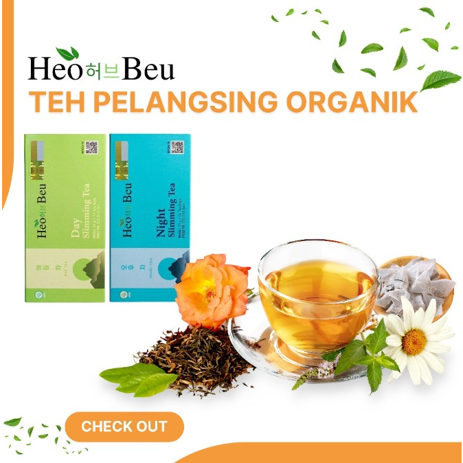 

PROMO !!! Heo Beu Slimming Tea Korea Original BPOM Minuman Teh Diet Detox Herbal Pelangsing Perut Buncit Pria Wanita Penurun Berat Badan Cepat dan Ampuh Terdapat 2 varian tea : 1. Day Tea merupakan Teh Tradisional Pelangsing yang dianjurkan diminum di pa