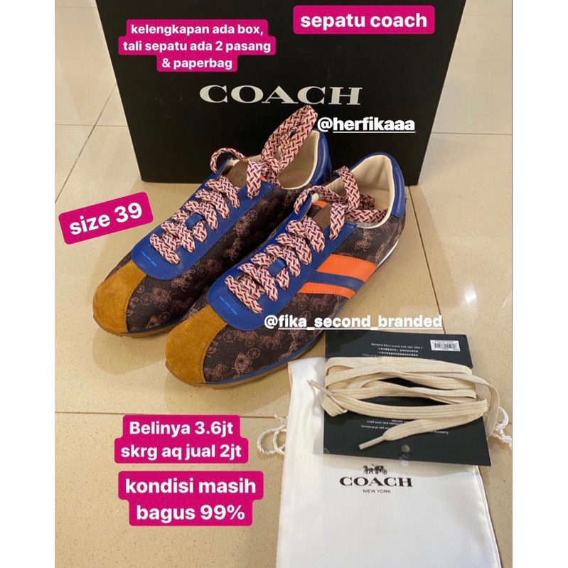 Sepatu coach