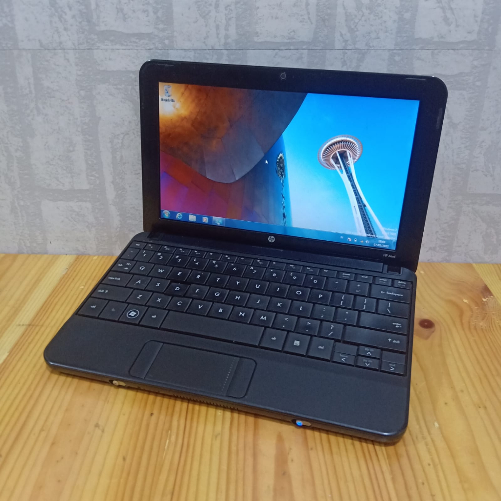 Notebook HP Mini 110 Atom-N280 Ram 2/160GB Black BERGARANSI CICILAN