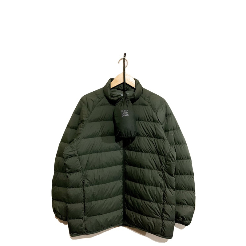 jaket bulu angsa uniql ultralight 3d cut with pouch