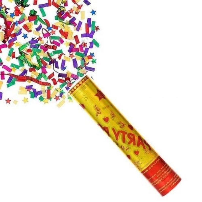 Popper Party Ulang Tahun  30cm Confetti Pesta Pernikahan 60cm Petasan Pesta Semburan