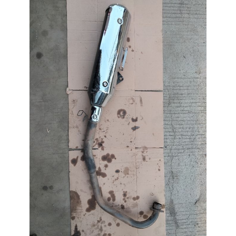 knalpot honda tiger revo original knalpot tiger new