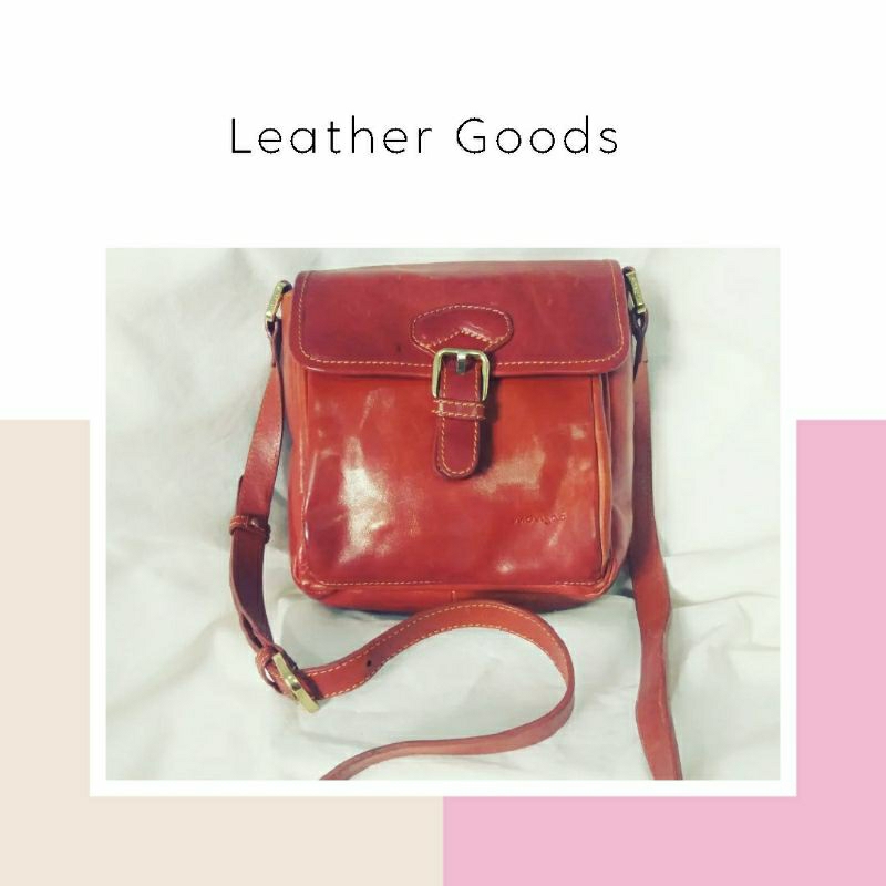 Tas sling kulit Monsac sling bag