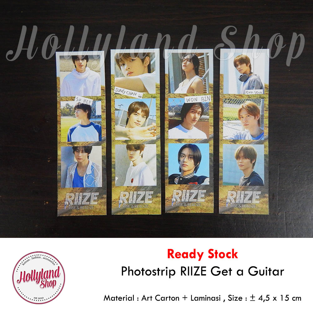 

Photostrip Bookmark RIIZE (3pcs) Unofficial