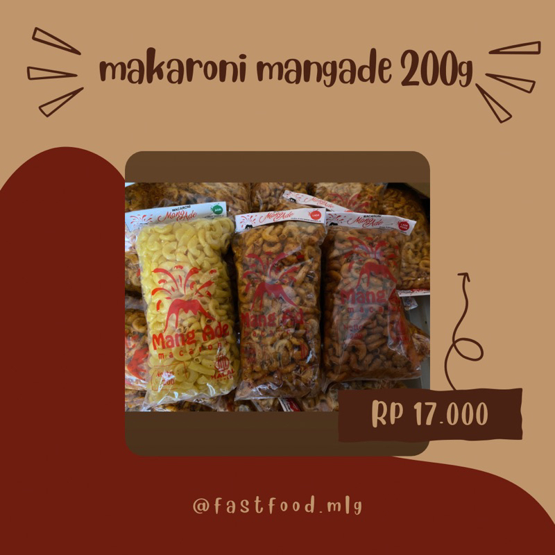 

Makaroni Pedas MangAde 200gr