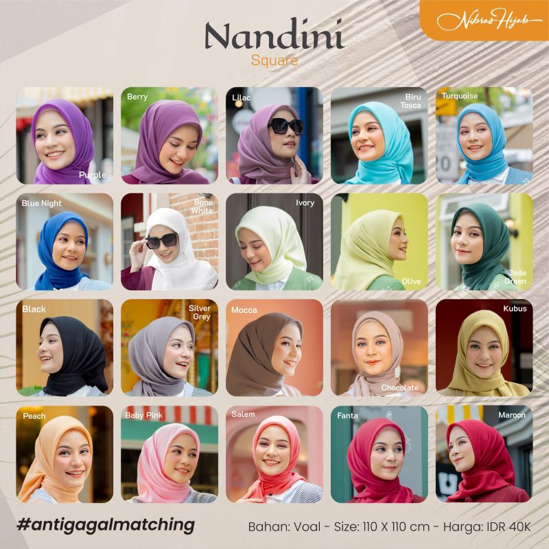 Kerudung nibras nandini