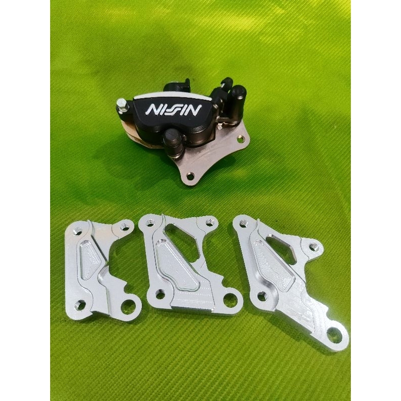 braket kaliper nissin samurai ninja r 320mm 300mm