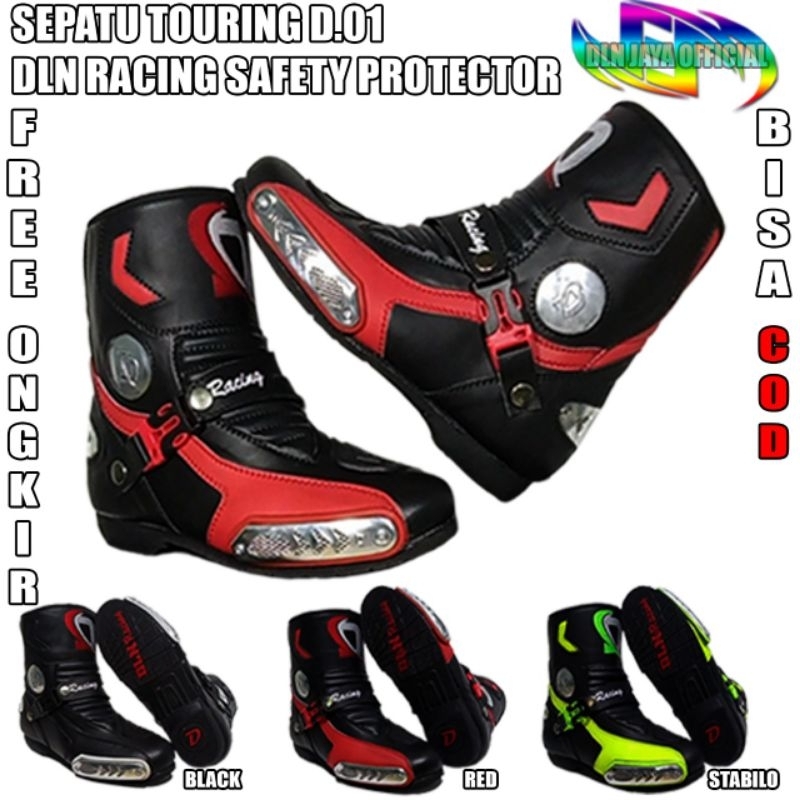 sepatu touring DLN racing