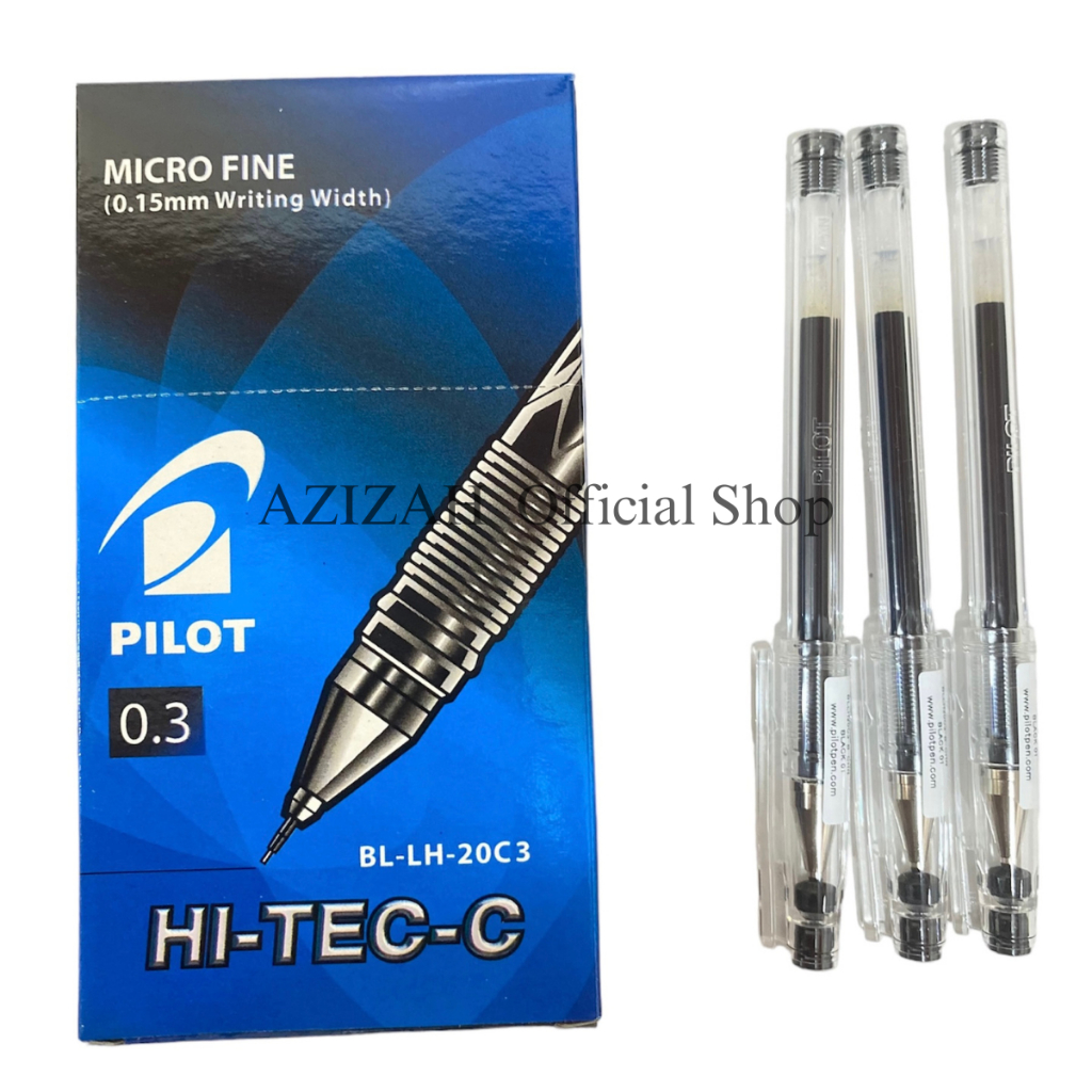

PULPEN PILOT HI-TEC-C 0,3mm 1 PACK ISI 12 PCS