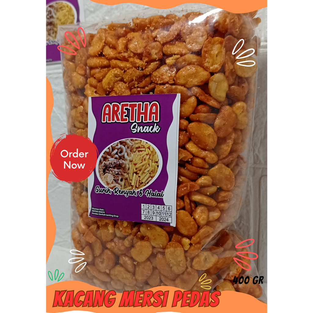 

Kacang Merci Varian Pedas 400 gram