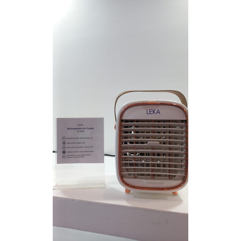 LEKA RECHARGEABLE AIR COOLER AC6030