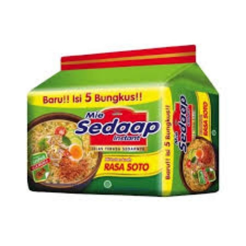 

MIE GORENG SEDAP RASA SOTO ISI 5PCS