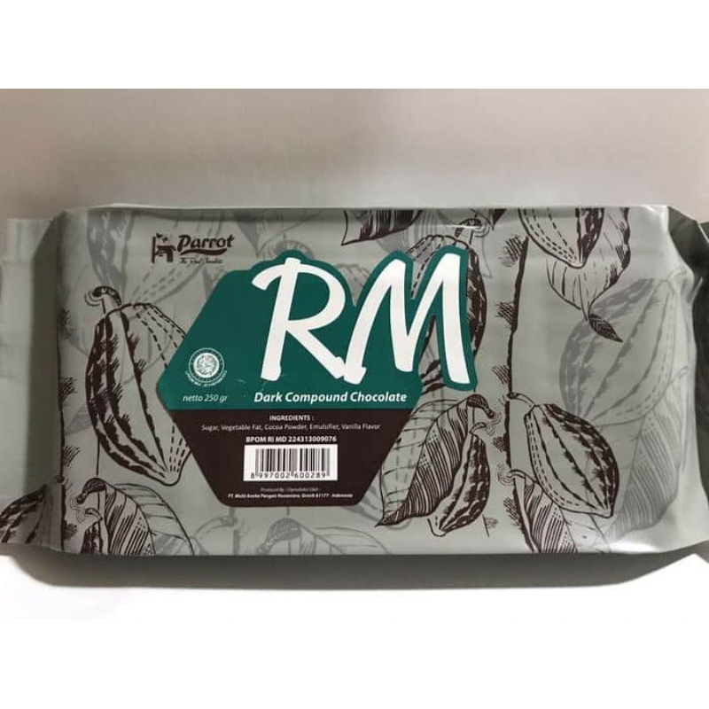 

Viral RM Dark Compound Chocolate 250grm coklat es kulkul