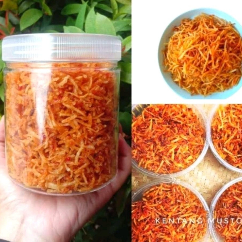 

KENTANG MUSTOFA 250 GR PEDAS MANIS ORIGINAL KENTANG BALADO 1 KG