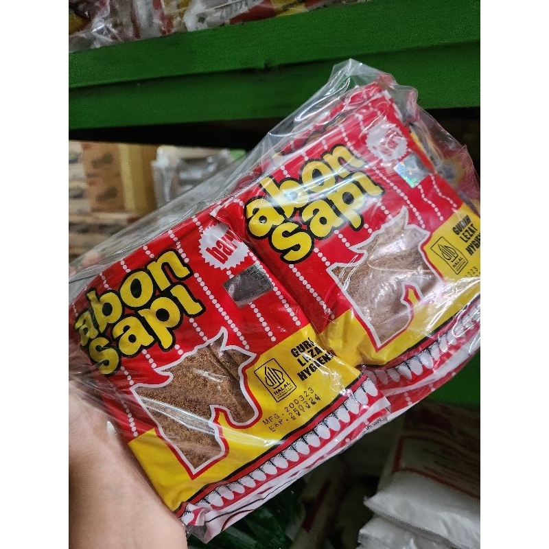 

abon sapi nuri sachet 90gr