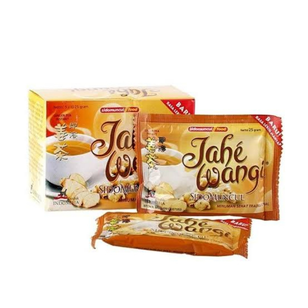 

Jahe Wangi Sidomuncul Isi 5 Sachet Minuman Herbal Rasa Nikmat
